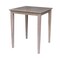 International Concepts 30 in. x 30 in. Counter Height Table with 4 Emily Counter Height Stools - 5 Piece Set K09-3030-S6172-4 - alternate 4